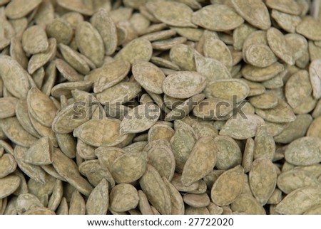 dried melon seed in the market