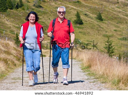 couple hiking