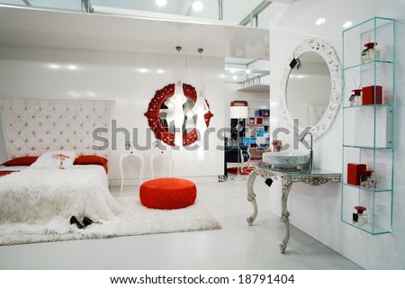 Furniture Store on Beautiful And Modern Furniture In Furniture Store Stock Photo 18791404