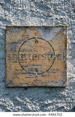 Concrete Sundial