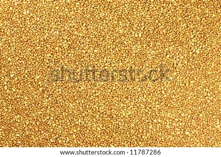 Golden nuggets texture for background.