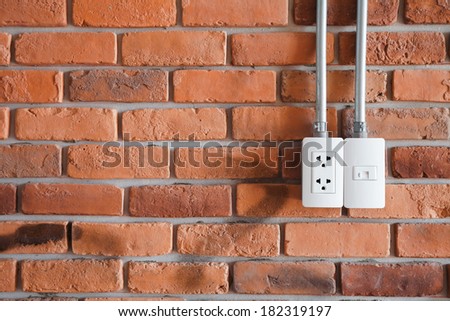 electrical plugs in wall outlet