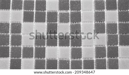 black and white Mosaic background