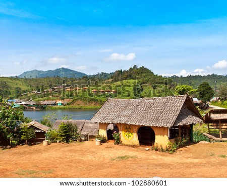 China Village in Mae Hong Son,Thailand.