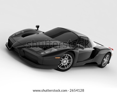 Ferrari on Black Ferrari Enzo Stock Photo 2654128   Shutterstock