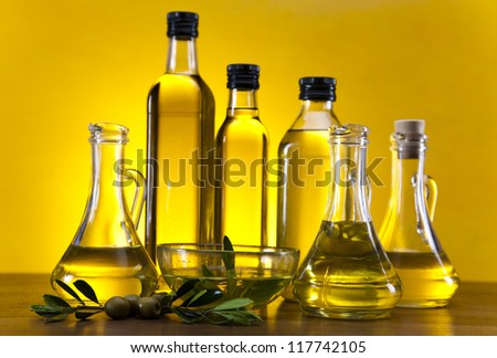 Olive oil bottle