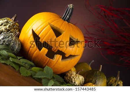 Halloween Pumpkin, Scary Jack