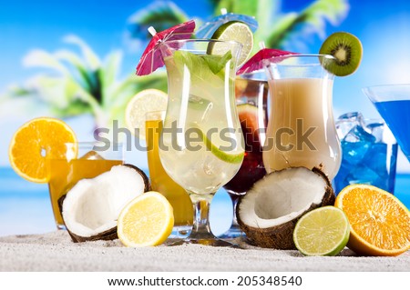 Tropical drinks
