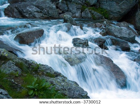 Stream in mountains
