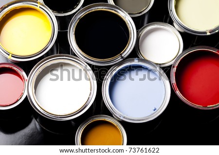 Paint cans, Background color