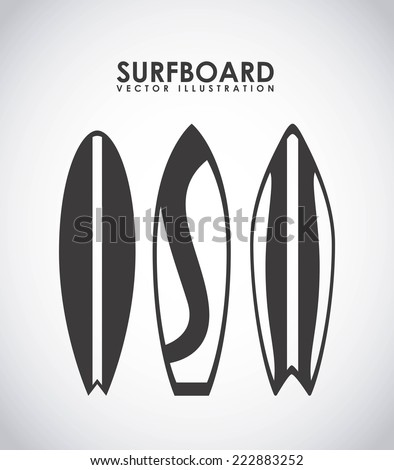surfing zone graphic design , vector illustration