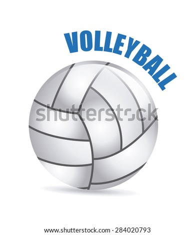 volleyball sport design, vector illustration eps10 graphic