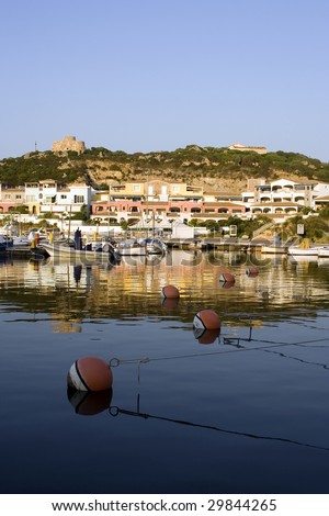 View of marina in Santa Teresa di Gallura, Sardinia, Italy