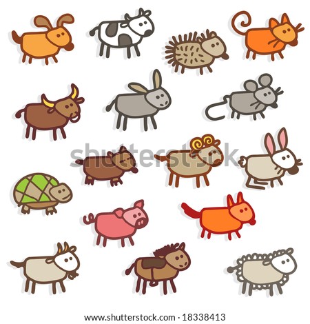 Vector Farm Animals