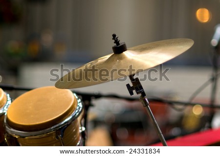 Music instruments as percussion