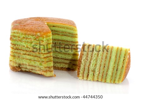Indonesian sweet Layer cake as traditional food