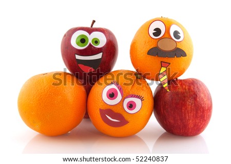 apples and oranges with