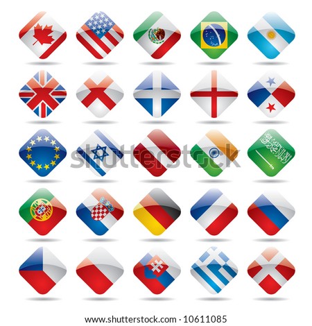 world flags images. set world flag icons 1