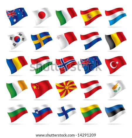 World+flags+pictures