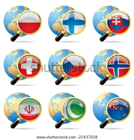 World+flags+vector