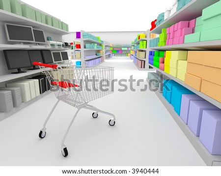[Obrazek: stock-photo-shopping-cart-standing-betwe...940444.jpg]