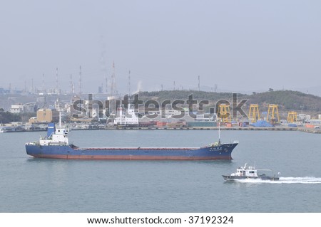 Oil and gas industry - crude oil tanker