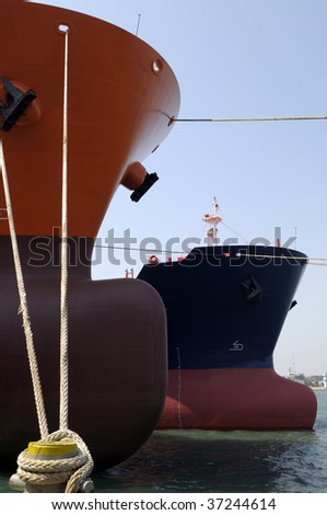 Tanker - ship designed for transporting grude oil