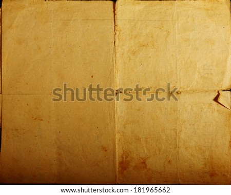 texture old vintage yellowed paper, writing papers
