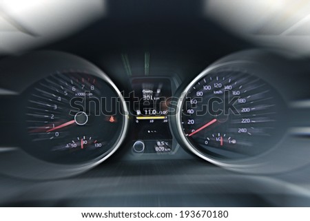 car dashboard