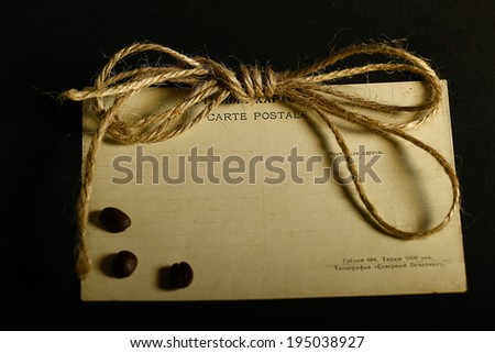 paper letter old postal stationery