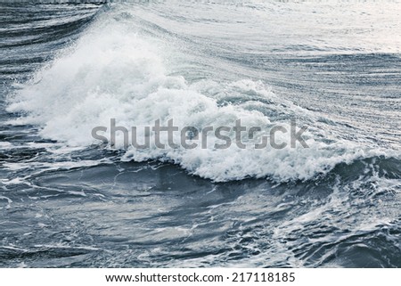 texture waves sea storm gray foam