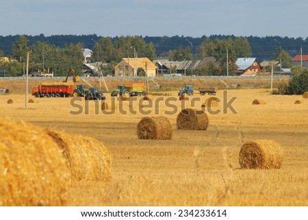 twist hay field cleaning