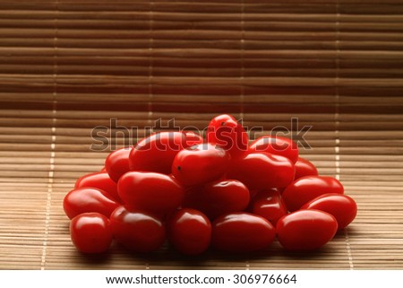 cherry tomatoes salad texture eco food concept Vitamins