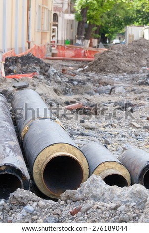 Underground water pipeline replacement