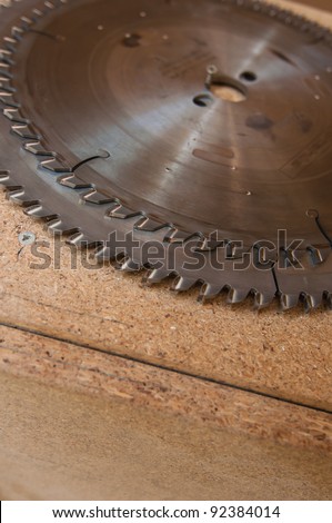 Texture of a cutting blade