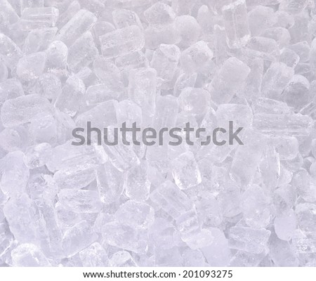 Fresh cool ice cube background