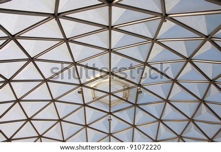 glass roof plan