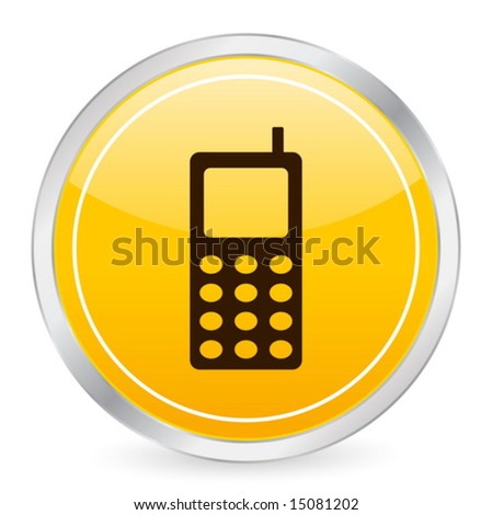 mobile icon. stock vector : Mobile phone