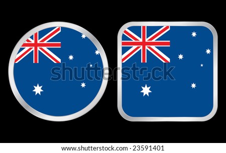 Australia Black Background