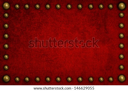 Black  velvet with metal button, use as background