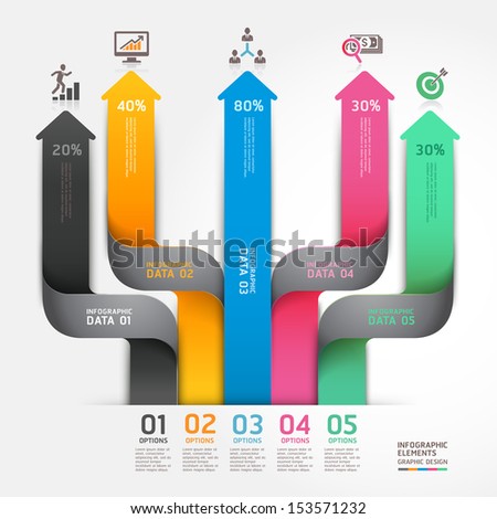 Modern arrow business diagram origami style options banner Vector illustration can be used for workflow layout number options step up options web design infographics Modern arrow business diagram origami style options banner Vector illustration can be used for workflow layout number options step up options web design infographics