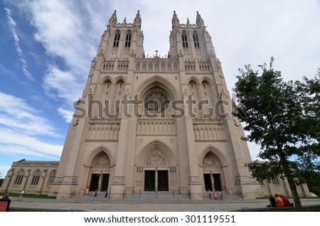 National Cathedral, Washington DC, USA