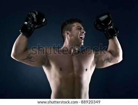 Muscle man, lots of muscles, working out, loving life. Very well built, very attractive. Boxing, Boxing Ball.