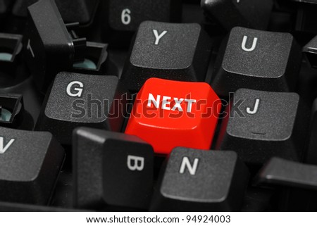 red next button