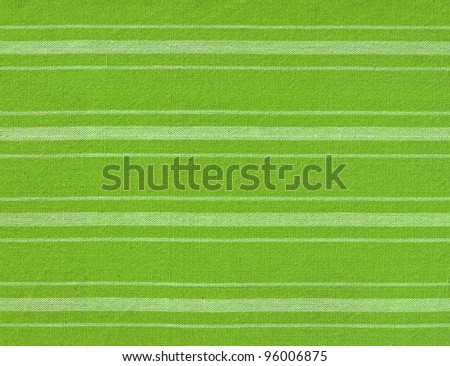 Green with white lines fabric background