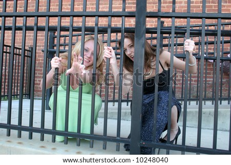 Women behind bars