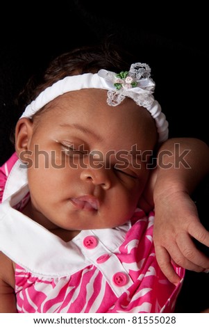 Black Baby Picture on Cute Black Baby Girl Stock Photo 81555028 Shutterstock
