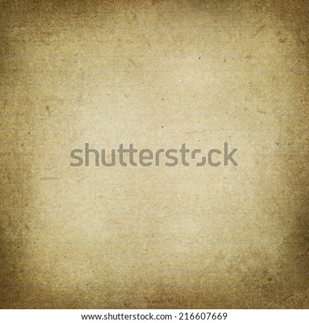 Vintage Writing Paper Background Retro vintage paper with lines grunge texture