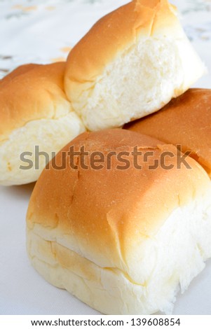 soft and sweet brioches with milk and butter