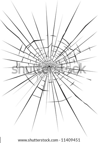 broken glass. stock vector : Broken glass 3